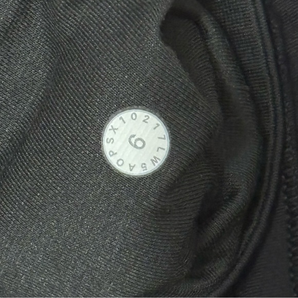 Lululemon Train Times 7/8 Pant *25" Heathered Black / Black size 6 leggings - Picture 5 of 10